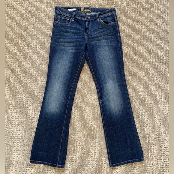 KUT from the Kloth Farrah baby bootcut jeans size 8 - Picture 1 of 7